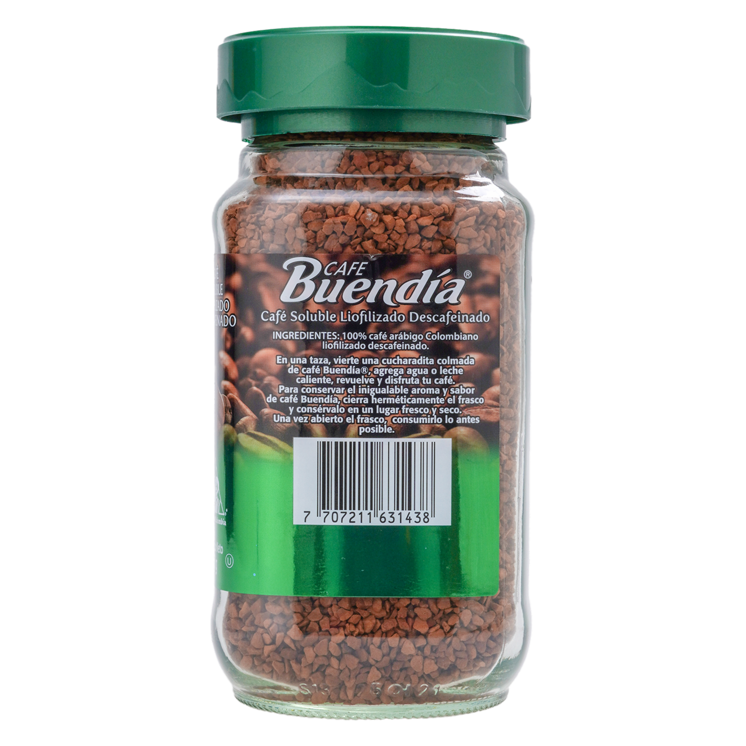 Café Instantáneo Descafeinado BUEN DÍA 170 G