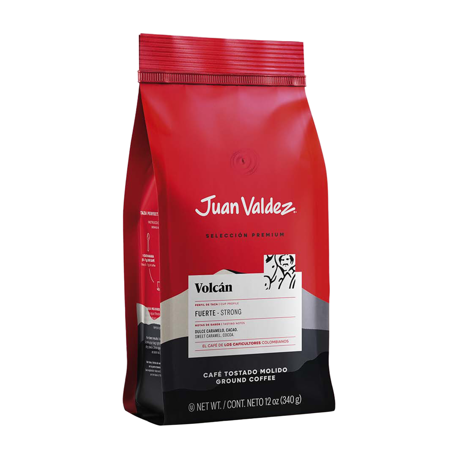 Café Tostado Y Molido Volcán JUAN VALDEZ 340 G