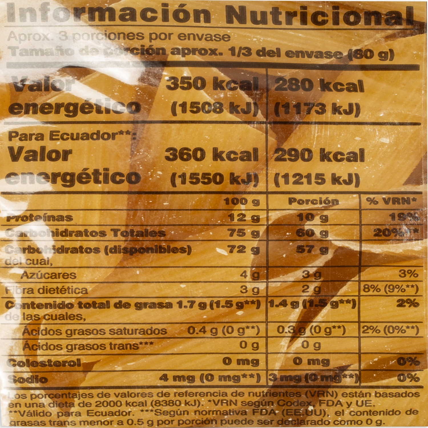 Fideo Canuto Rayado DON VITTORIO 235 G