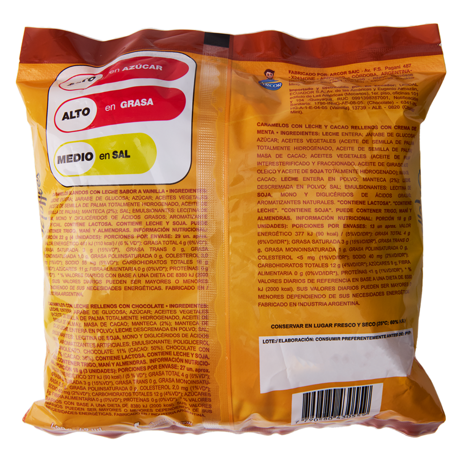 Caramelo Masticable Surtido BUTTER TOFFES 400 G