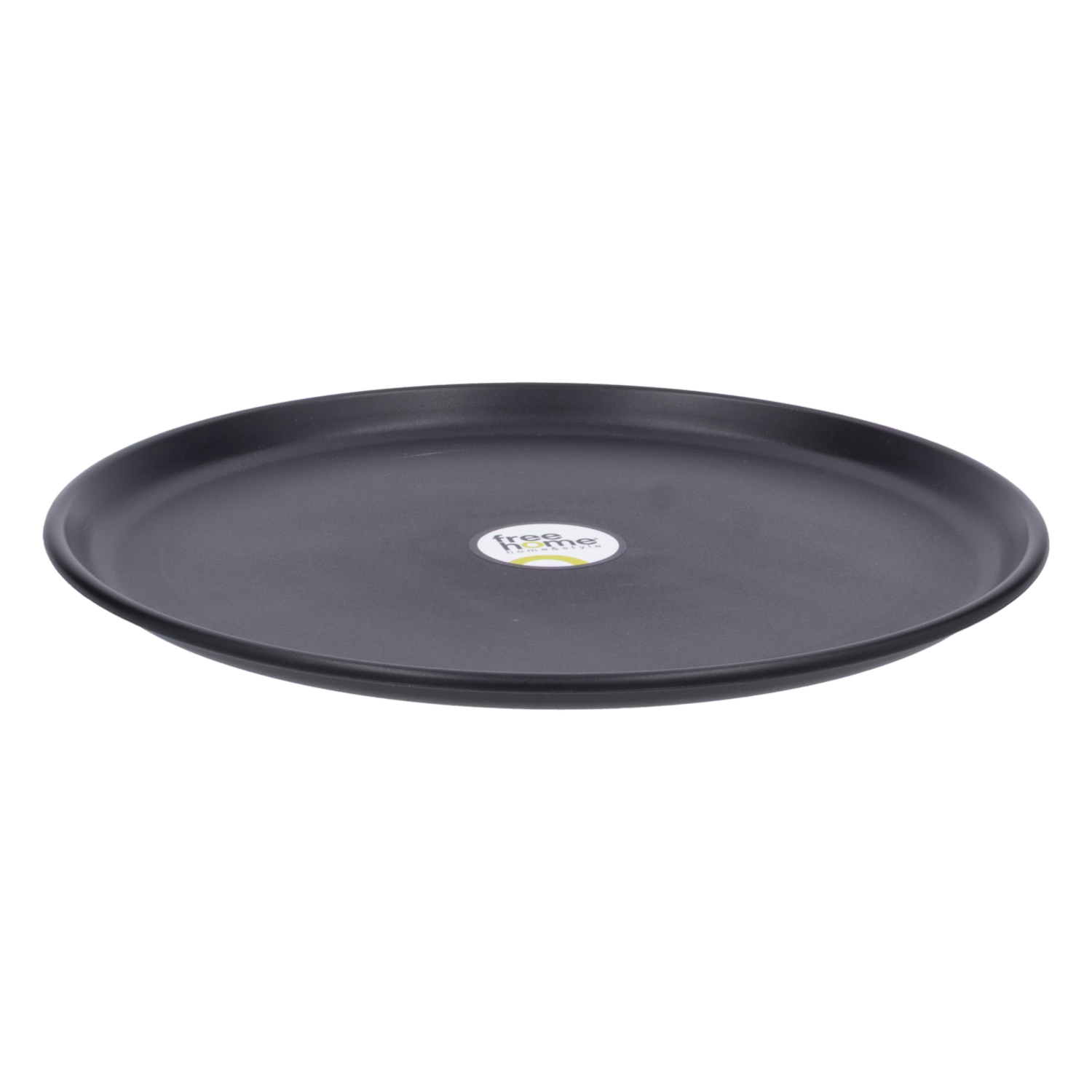 Plato Tendido Línea Fusion Negro FREE HOME