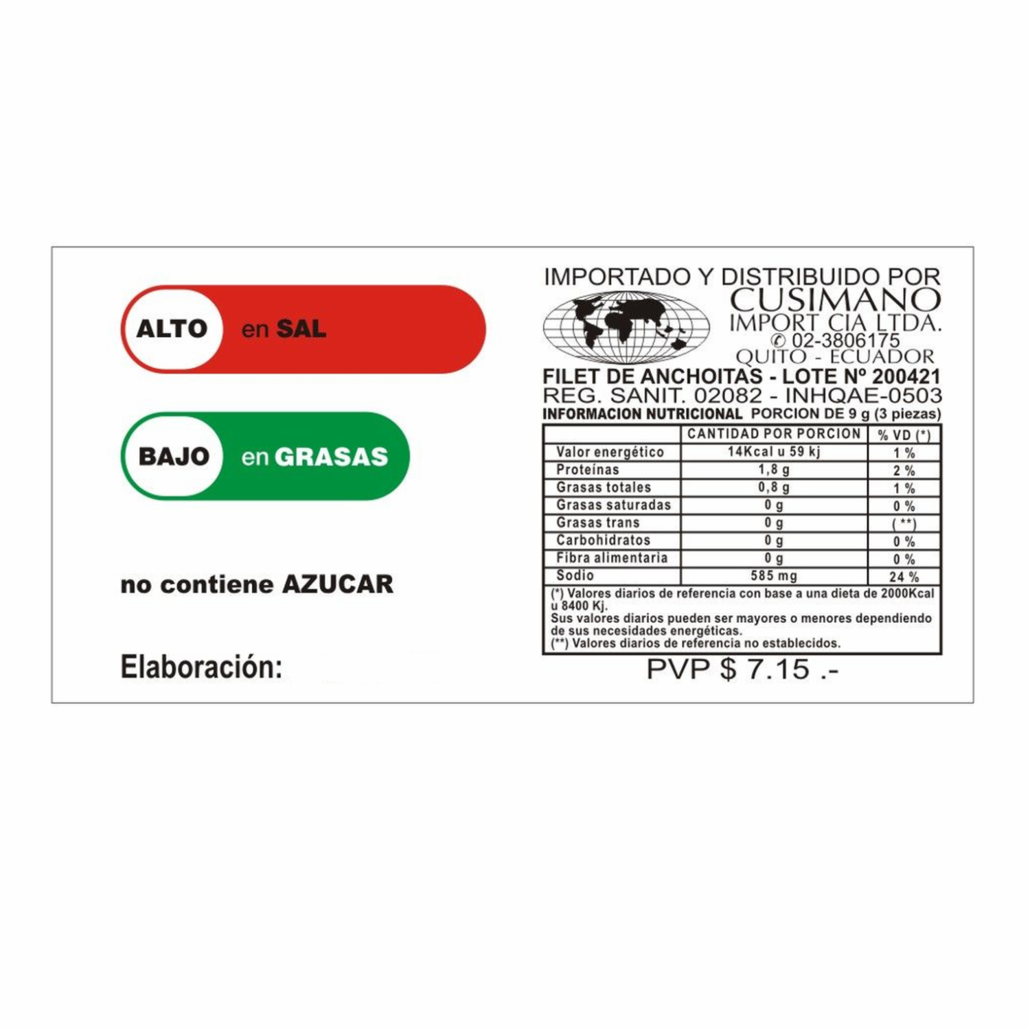 Filetes De Anchoas En Aceite MARBELLA 90 G