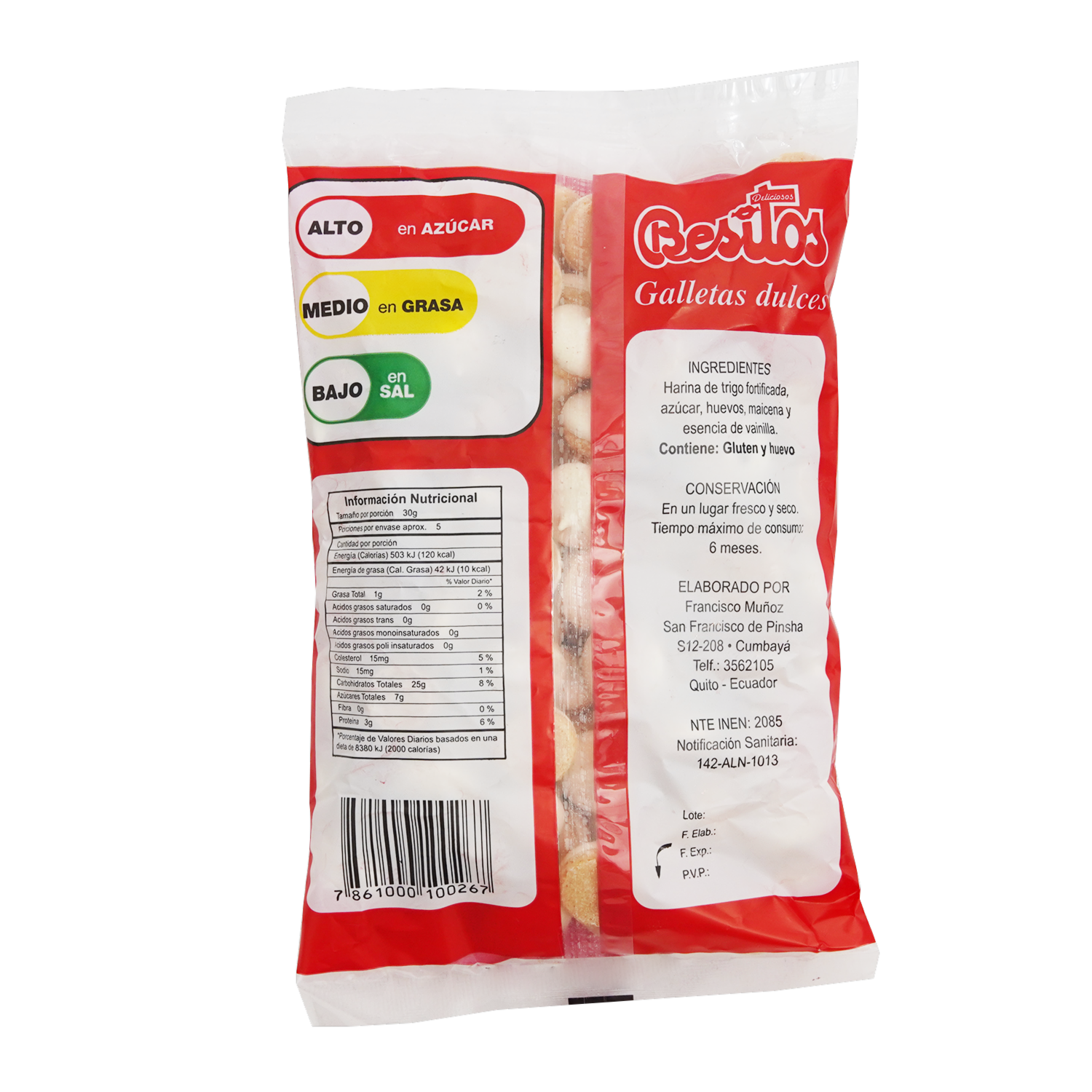 Galletas Dulces BESITOS 150 G