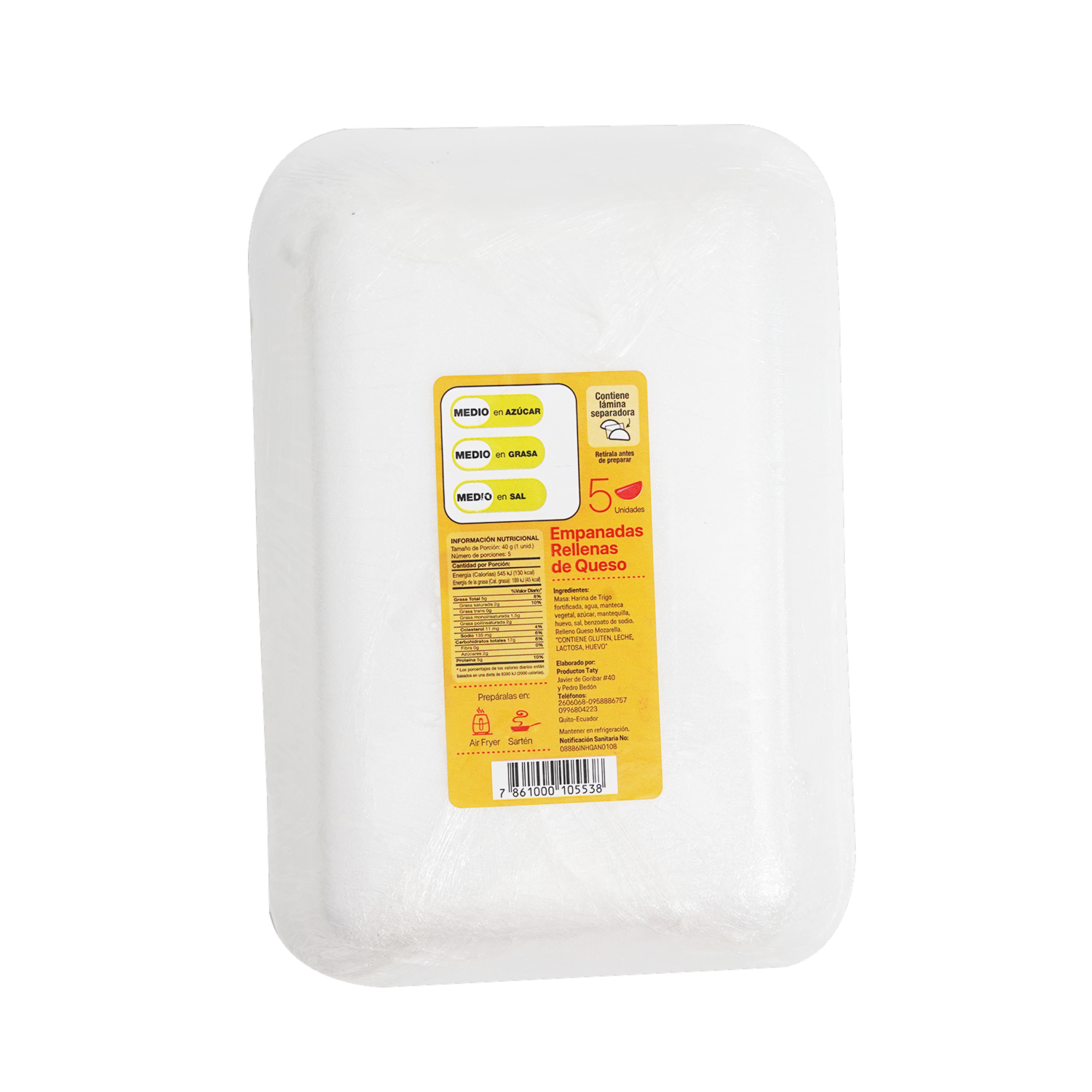 Empanadas De Viento TATY 200 G
