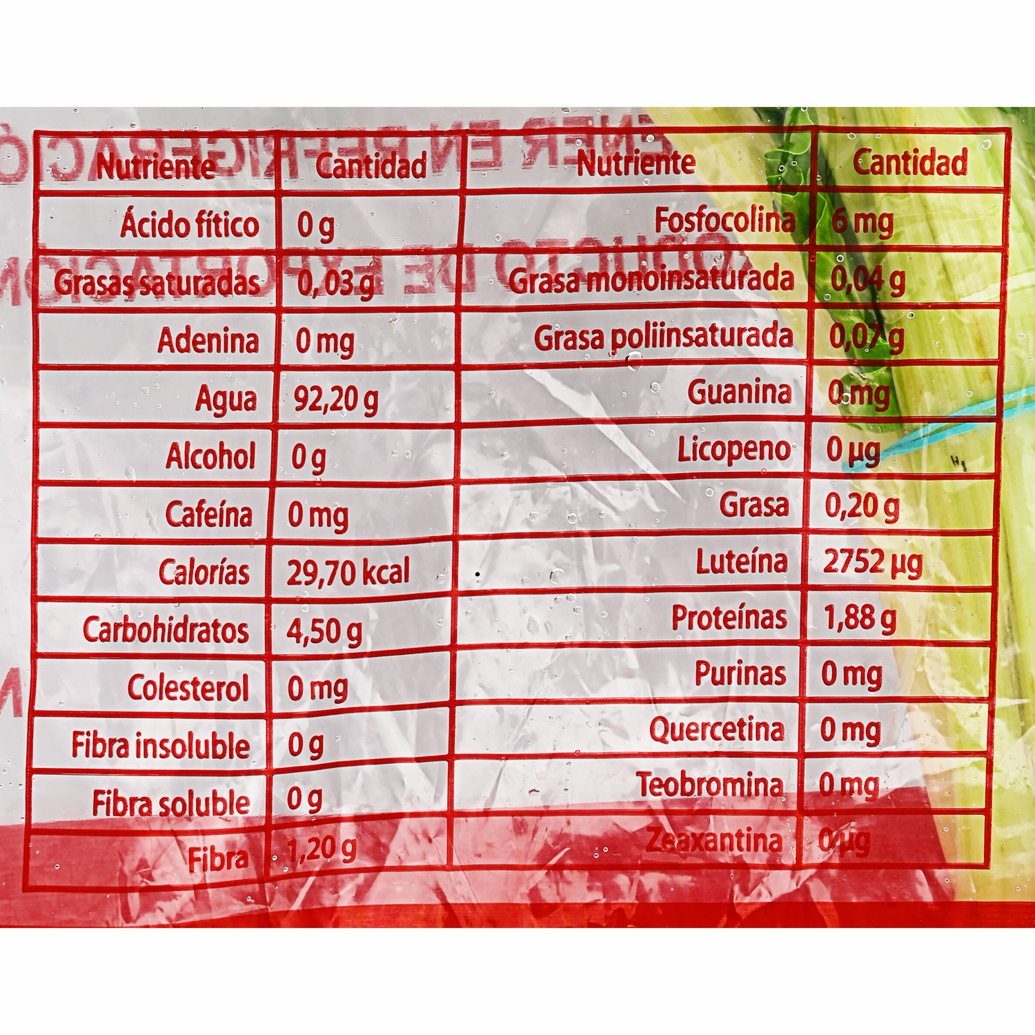 Acelga Fresca AGRICOLA AIDE 400 G