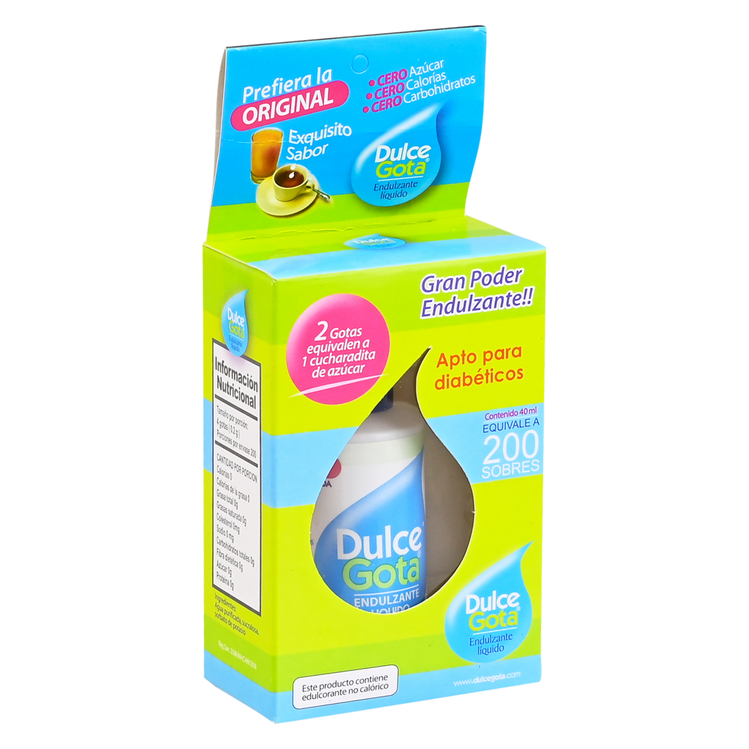 Endulzante Gota Liquido Sa DULCE GOTA Frasco