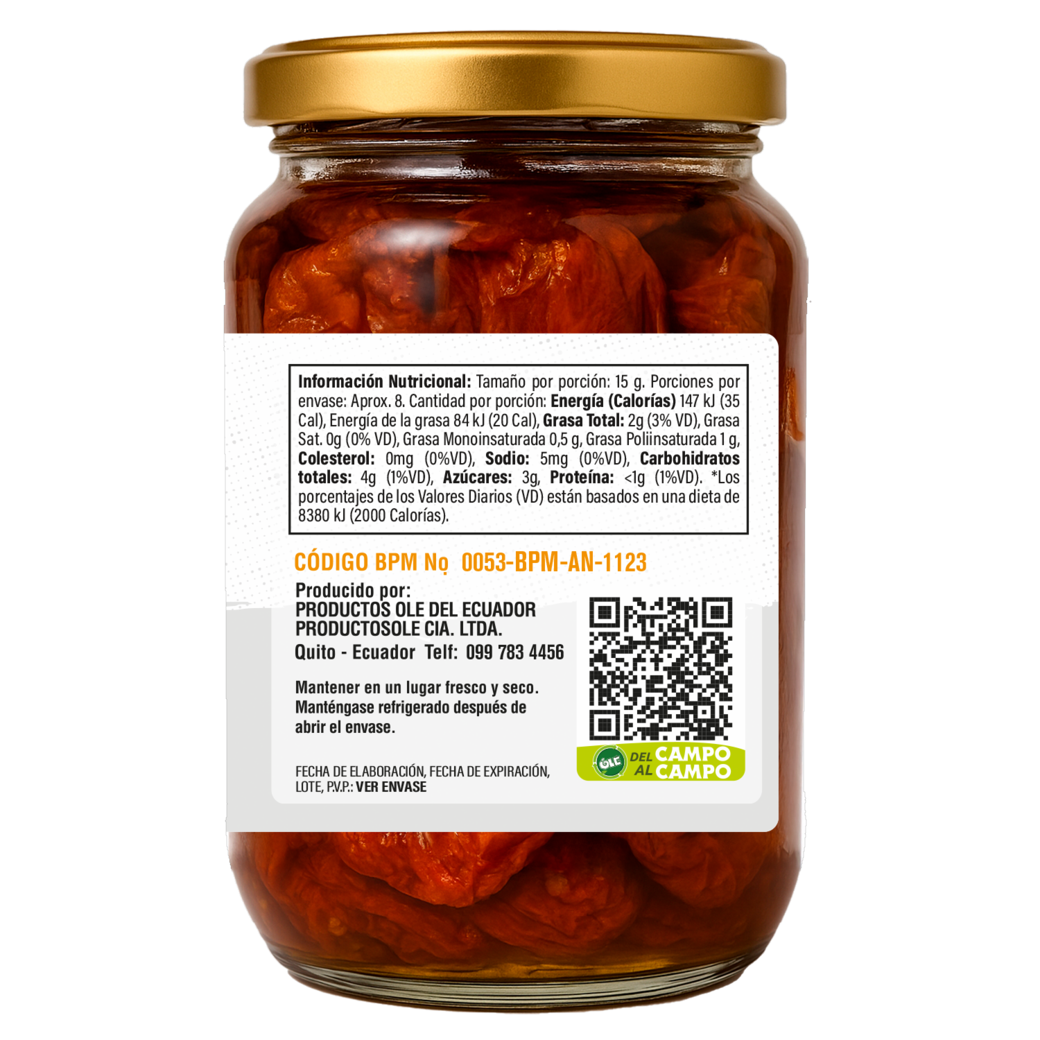 Tomates Deshidratados OLÉ 225 G