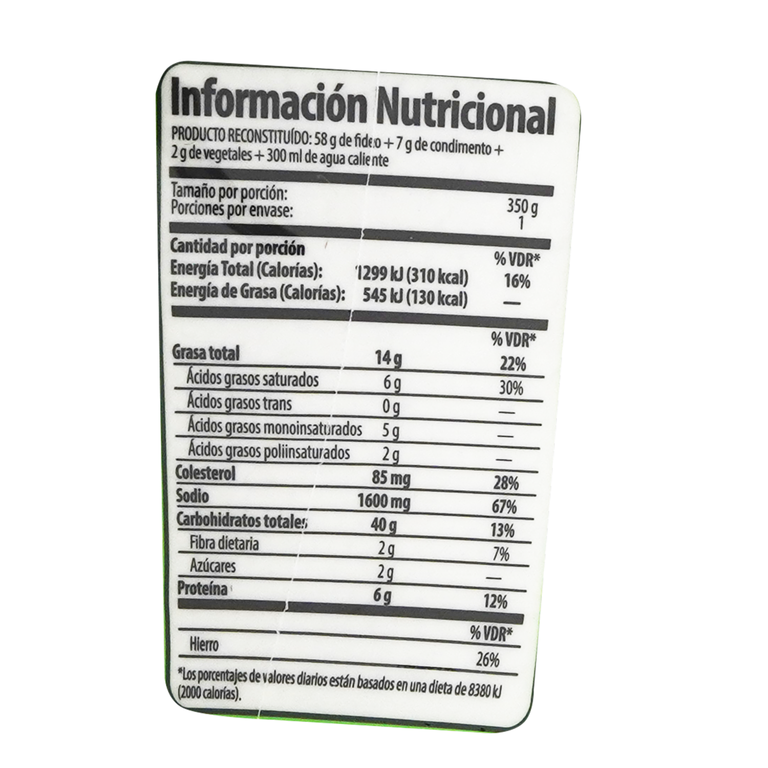 Fideo Instantáneo Sabor A Carne LONCHYS 67 G