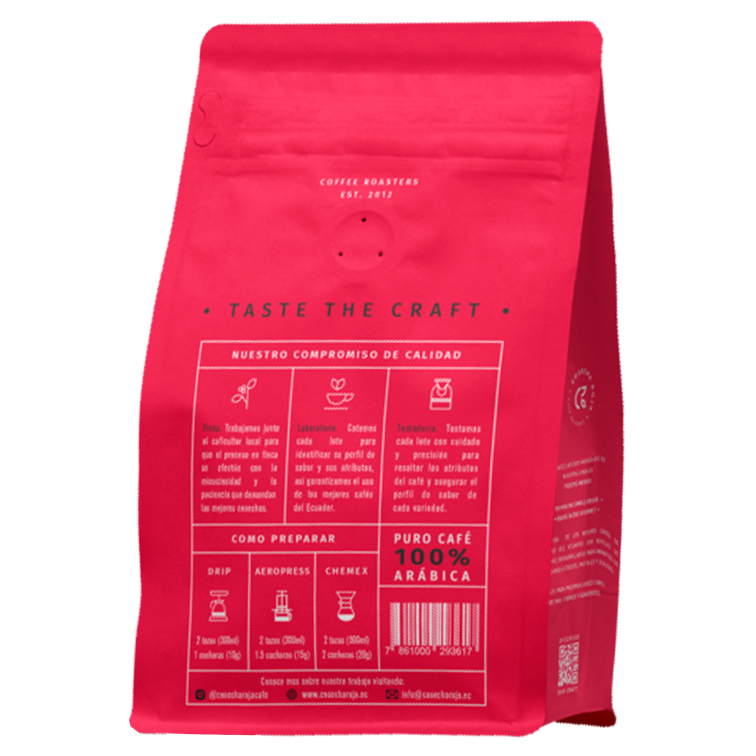 Café Molido Pichincha Balanceado COSECHA ROJA 340 G
