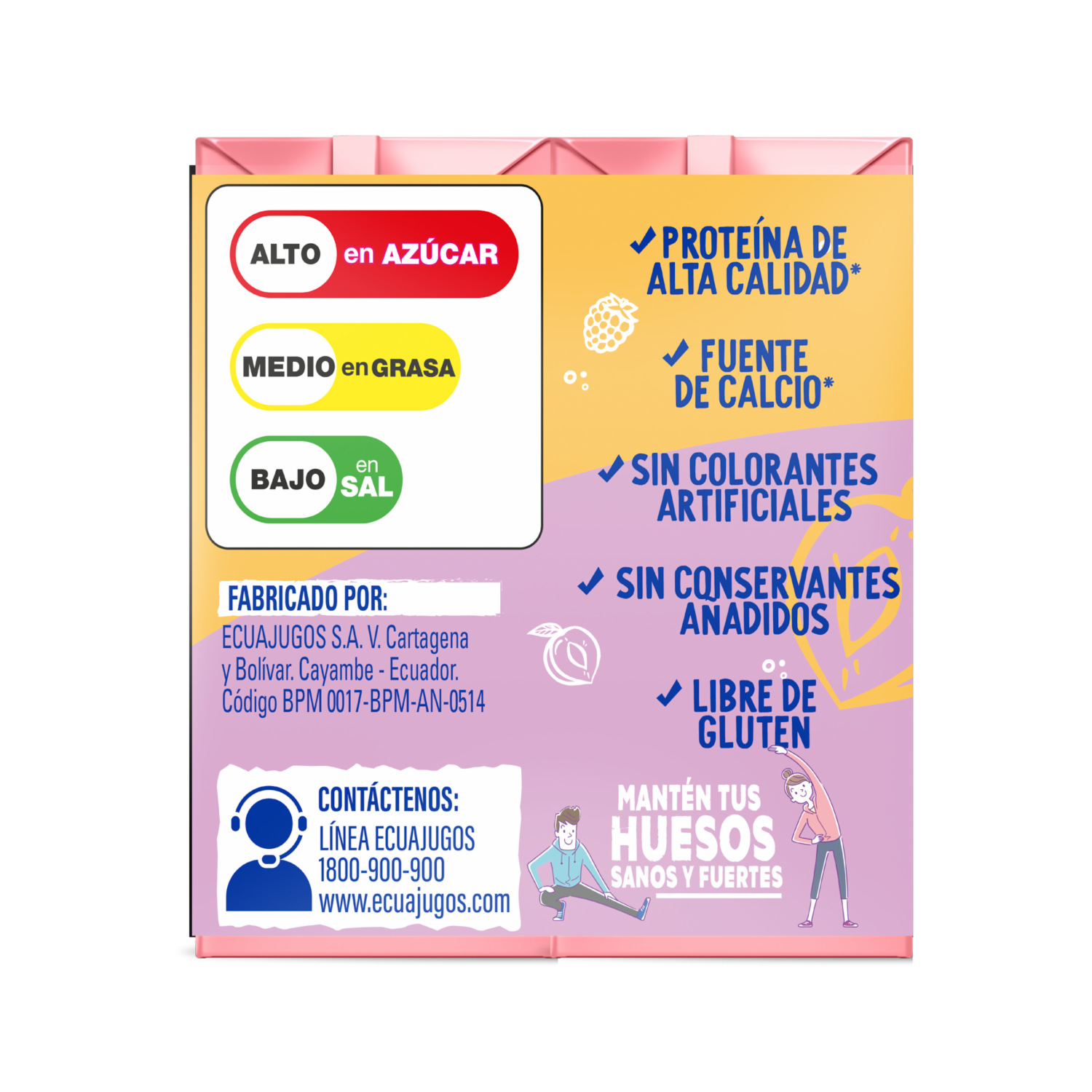 Bebida De Yogurt Surtida YOGU YOGU Pack 6 X 200 Ml