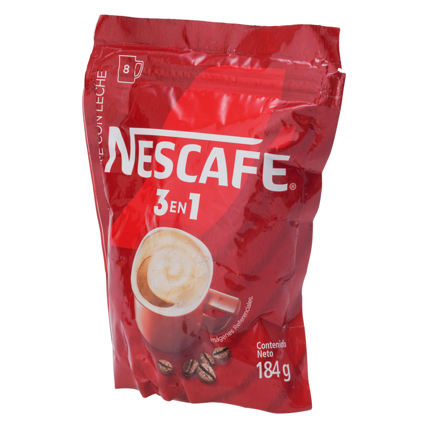 Café Instantáneo En Leche 3 En 1 NESCAFÉ 184 G