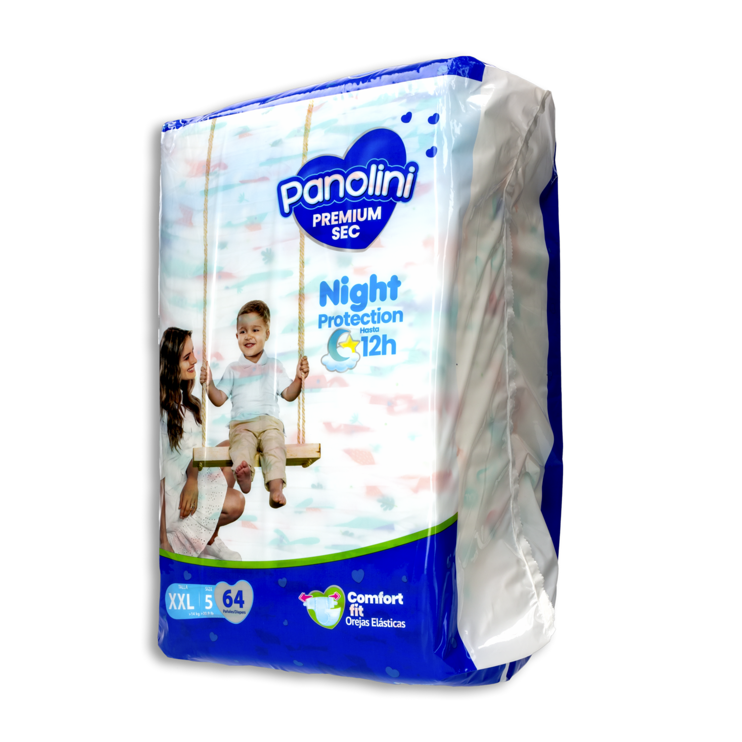 Pañales Desechables Premium Sec Talla XXL PANOLINI X 64 Uds