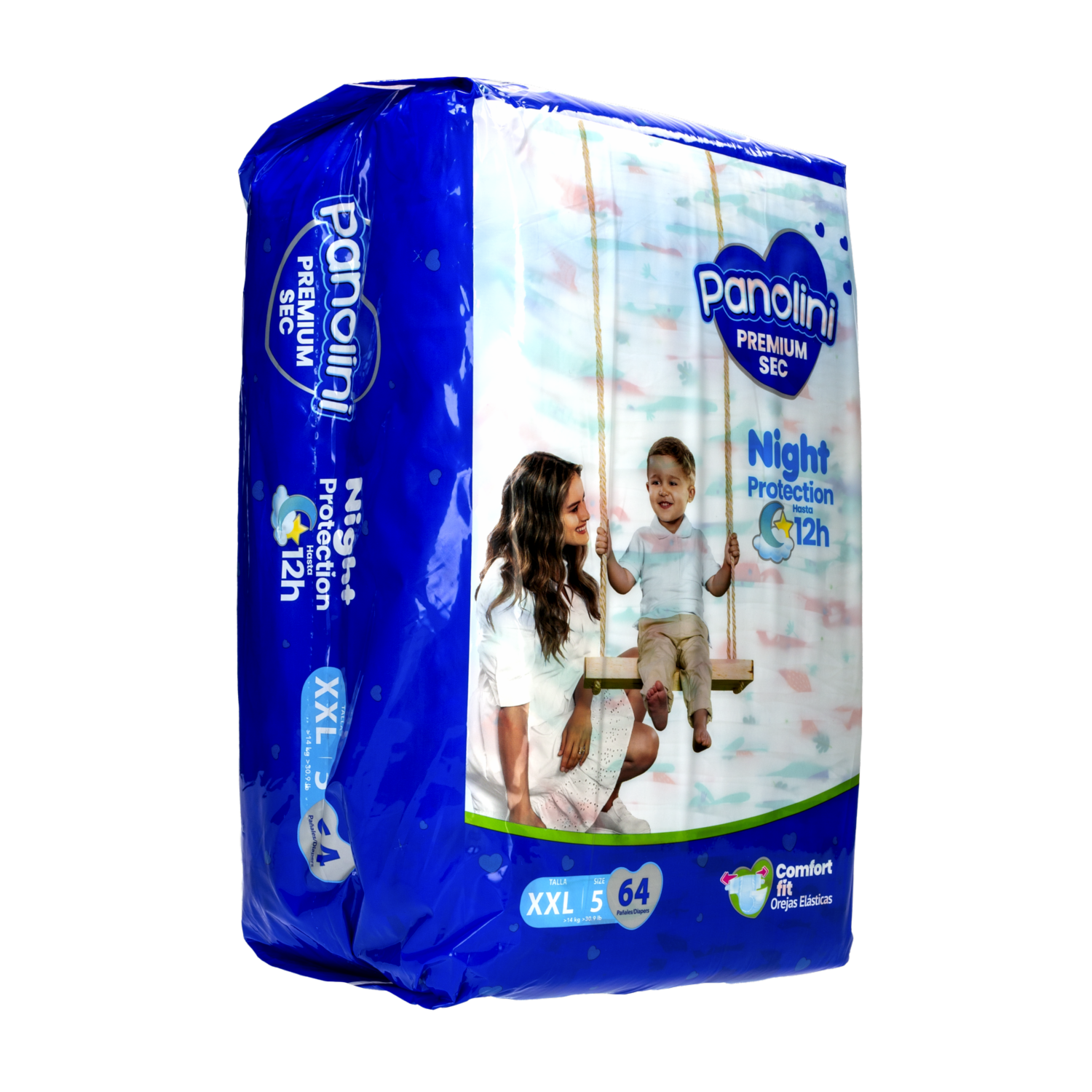 Pañales Desechables Premium Sec Talla XXL PANOLINI X 64 Uds