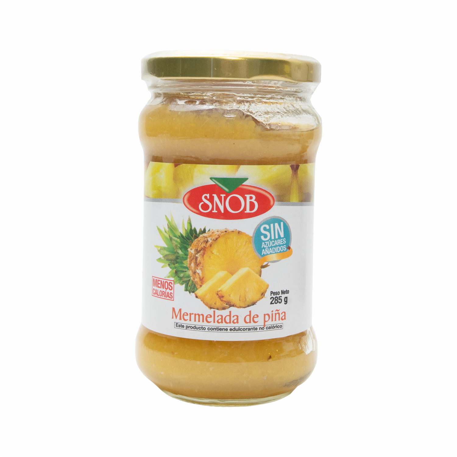 Mermelada Piña Sin Azúcar SNOB 285 G