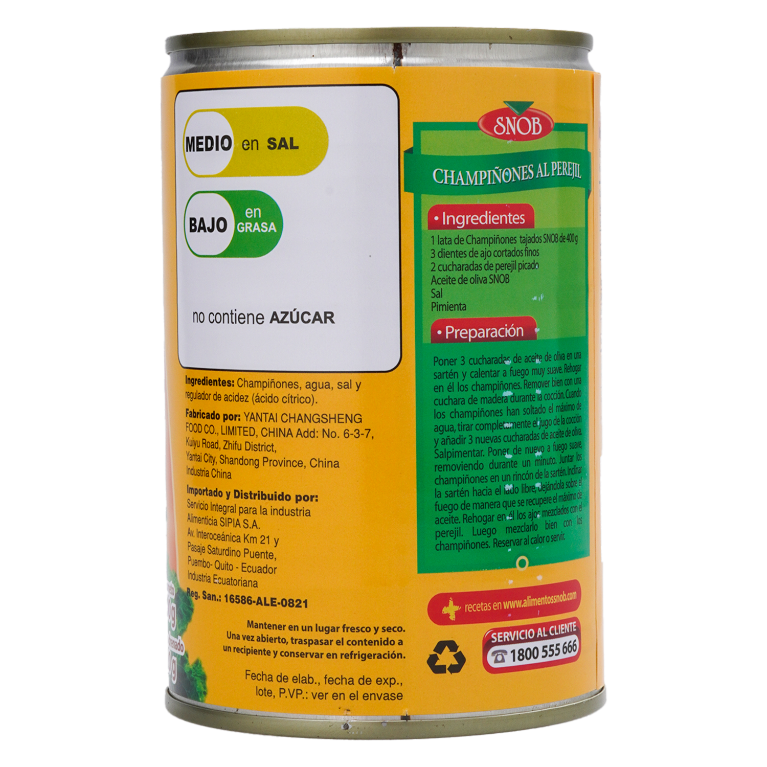 Champinon Tajado SNOB 400 g