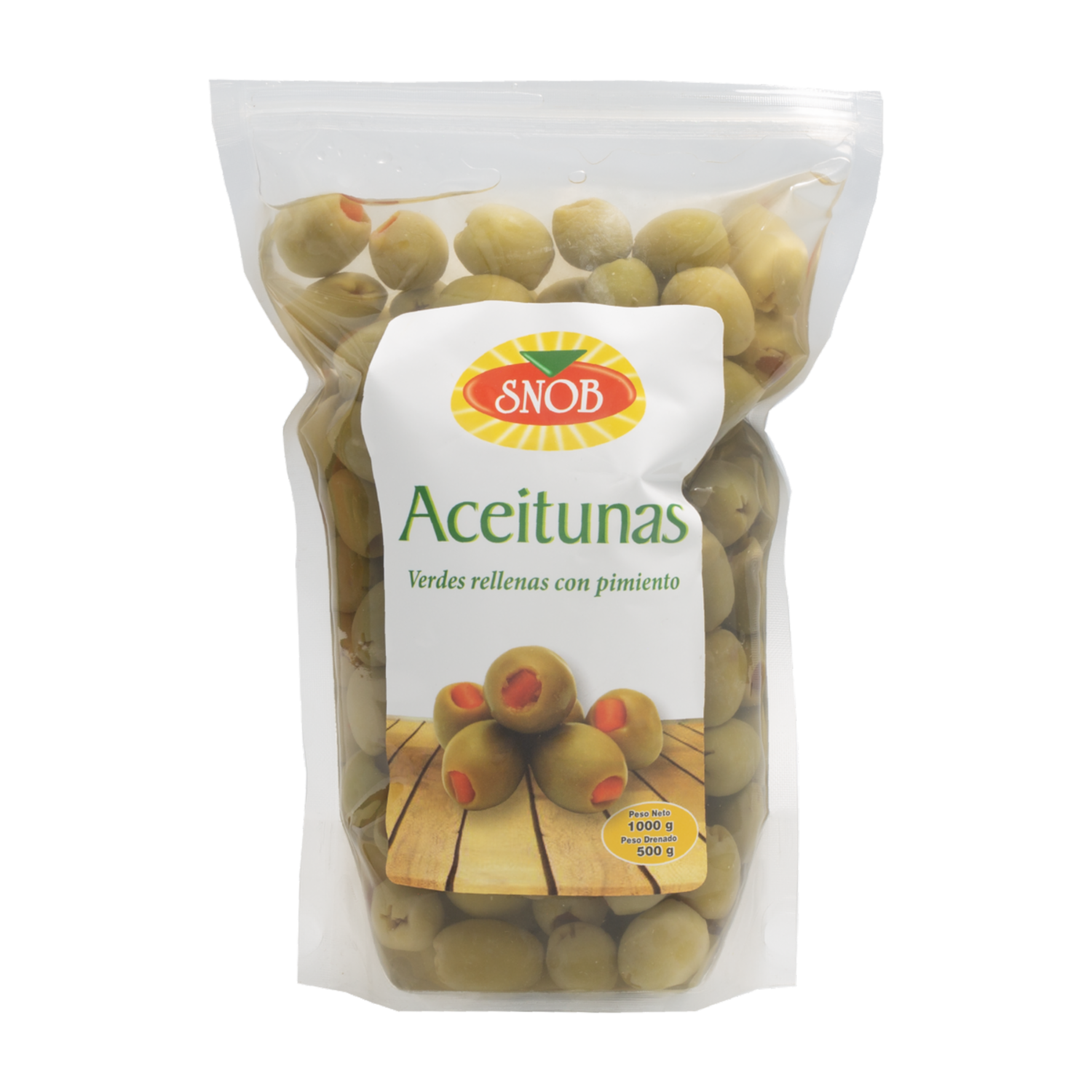 Aceitunas Rellenas SNOB 1 000 G