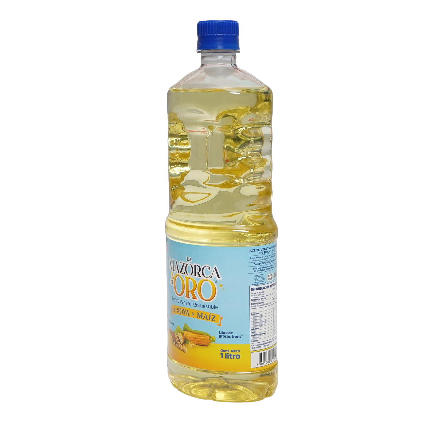 Aceite Soya Maíz LA MAZORCA DE ORO 1000 Ml