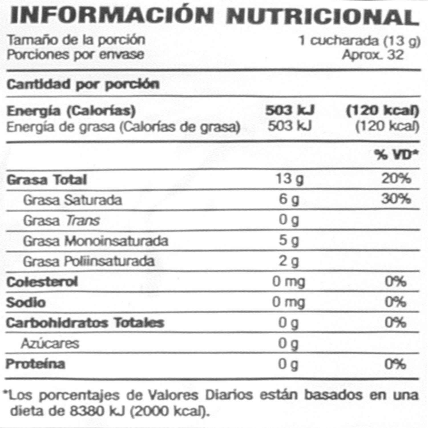 Manteca Vegetal Comestible PALMA DE ORO 420 G