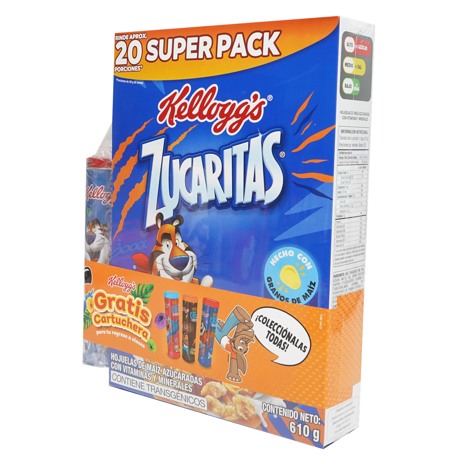 Cereal Hojuelas De Maíz Azucaradas ZUCARITAS 610 G