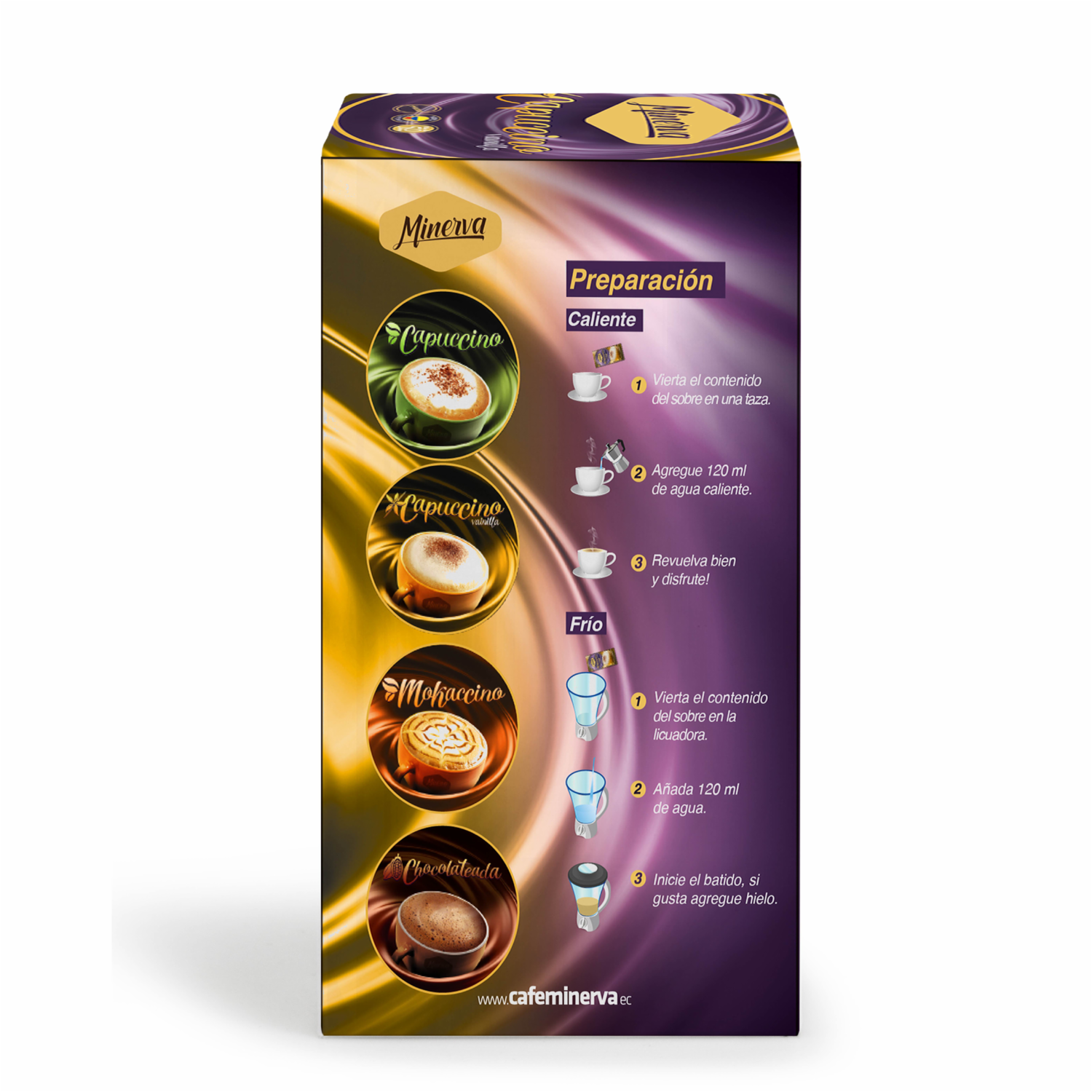 Cappuccino De Vainilla MINERVA 180 G