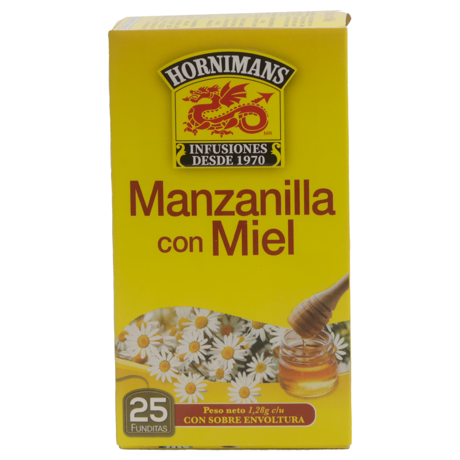 Infusión Manzanilla Y Miel HORNIMANS 25 x 1.28 G
