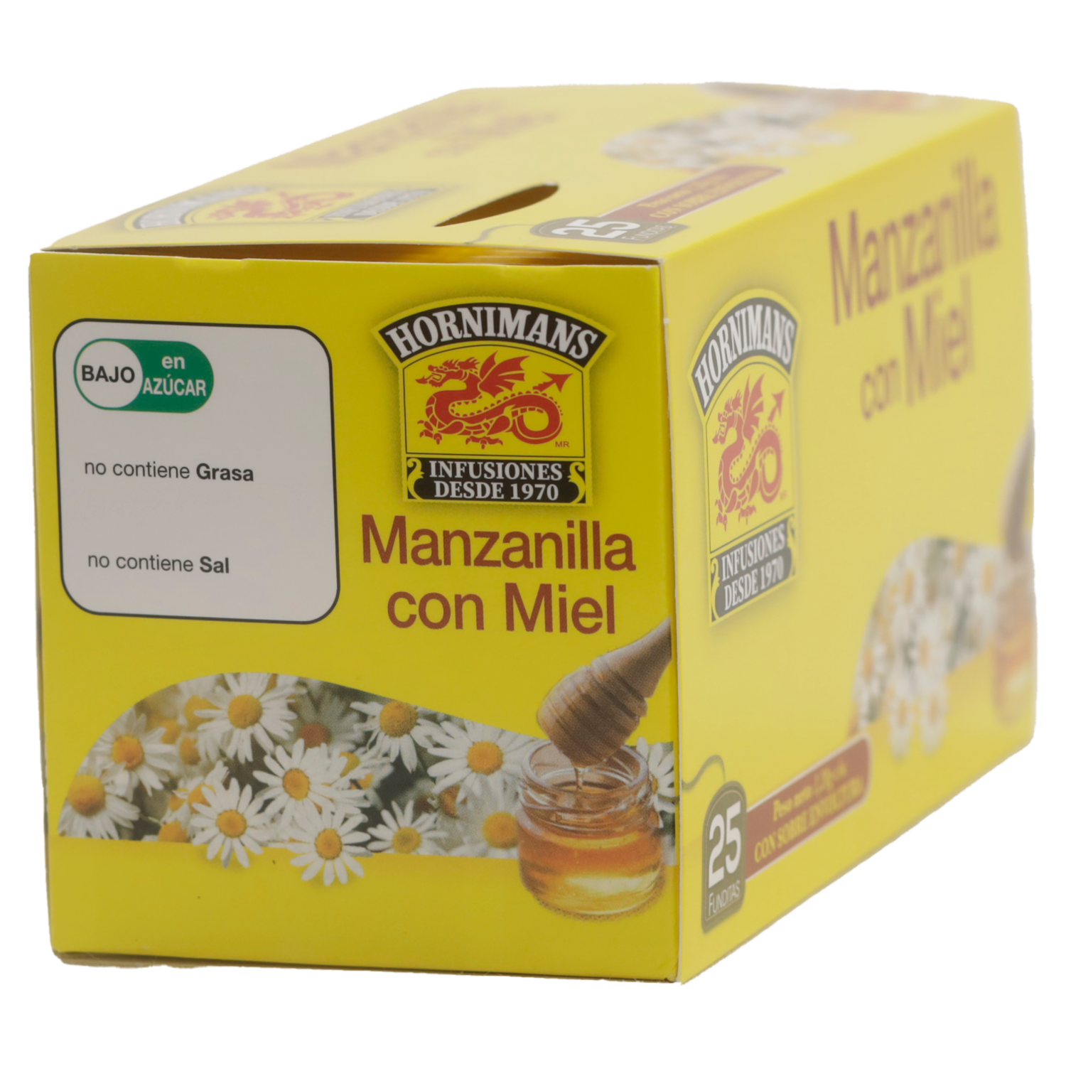 Infusión Manzanilla Y Miel HORNIMANS 25 x 1.28 G