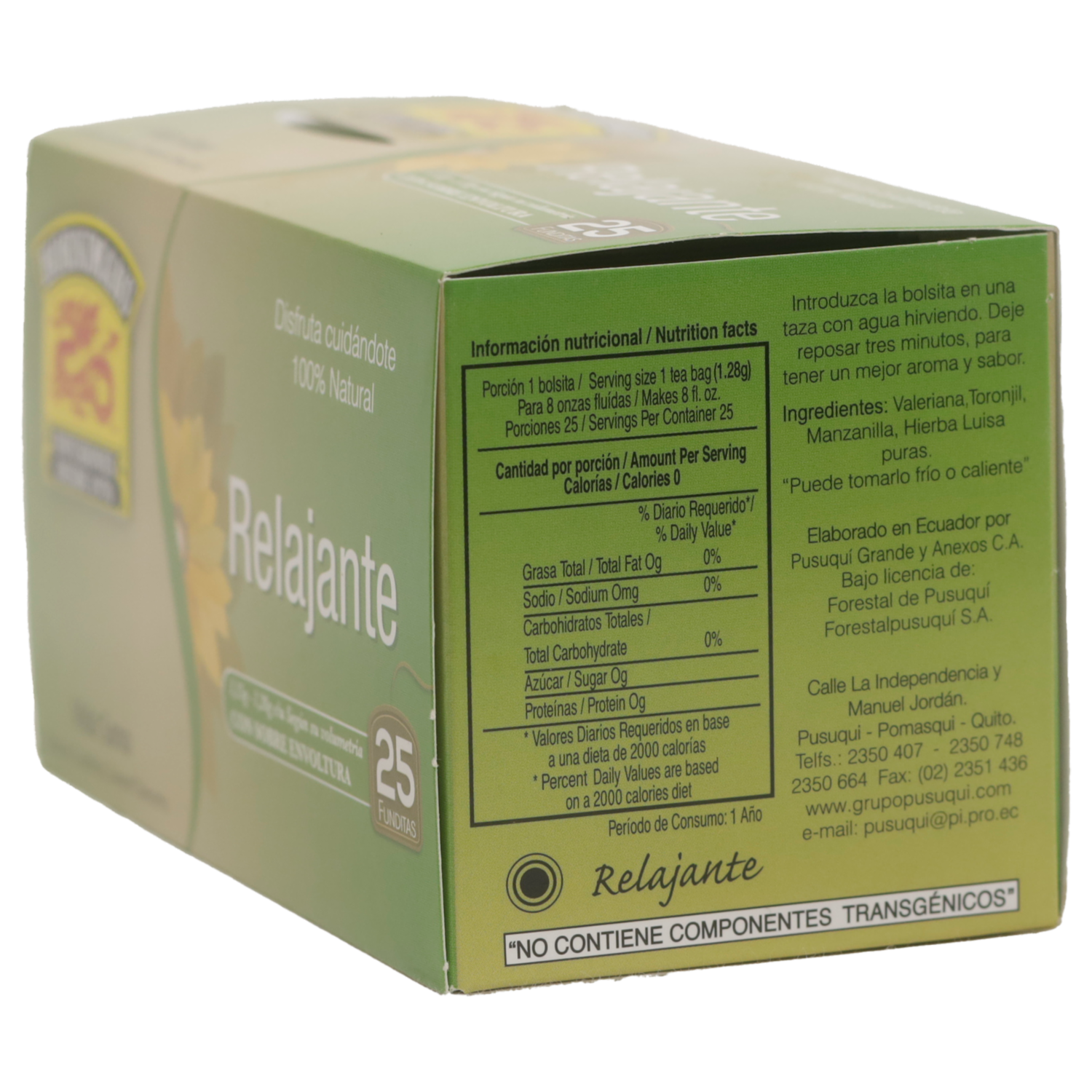 Infusión Relajante HORNIMANS 25 x 1.28 G