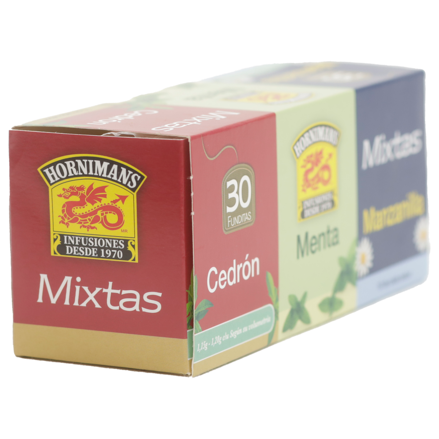 Infusión Mixta De 3 Sabores PUSUQUI 30 X 1.06 G