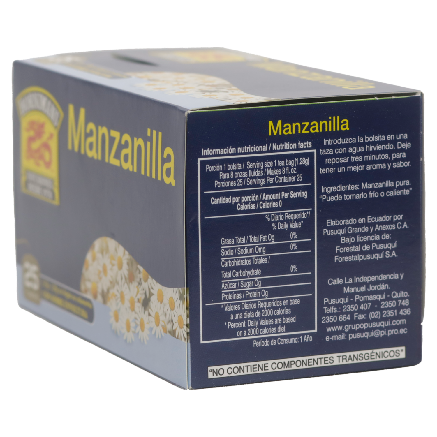 Infusión De Manzanilla HORNIMANS 25 X 1.28 G