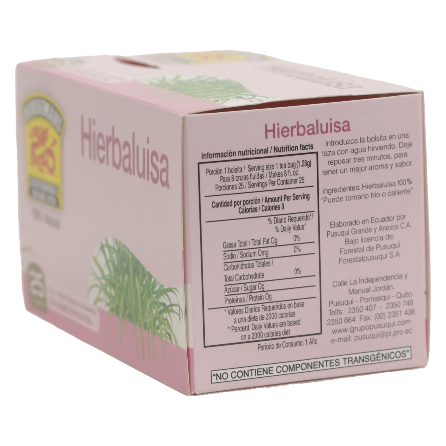Infusión De Hierba Luisa HORNIMANS 25 X 1.28 G