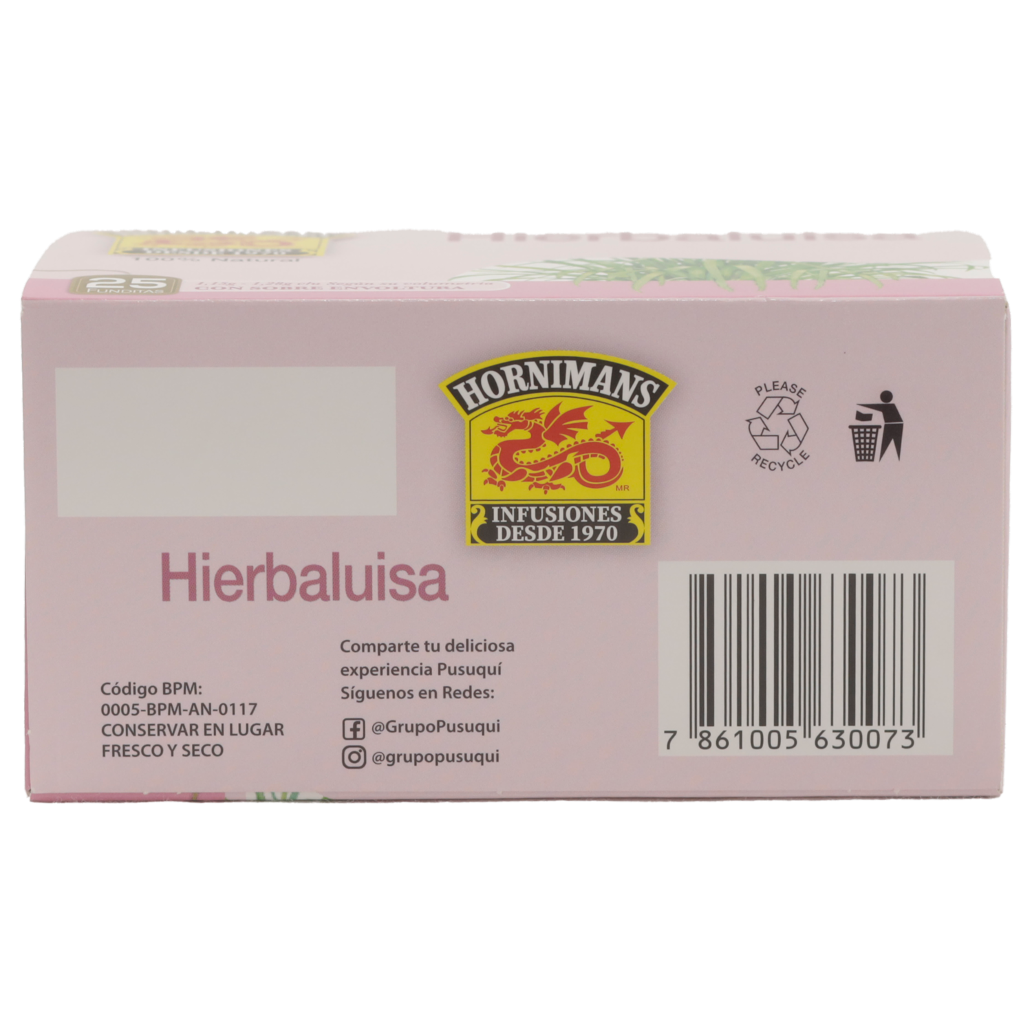 Infusión De Hierba Luisa HORNIMANS 25 X 1.28 G