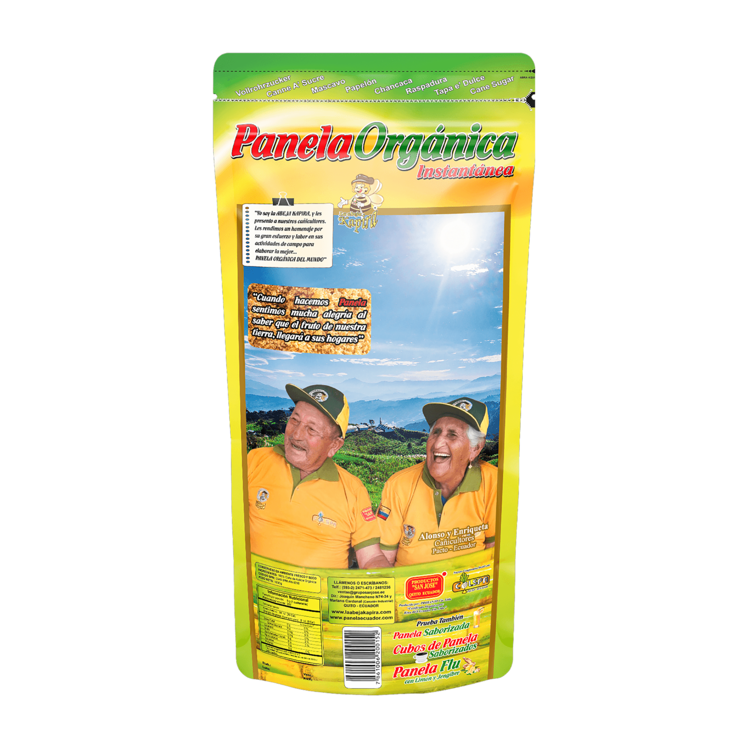 Panela Orgánica En Polvo KAPIRA 1000 G