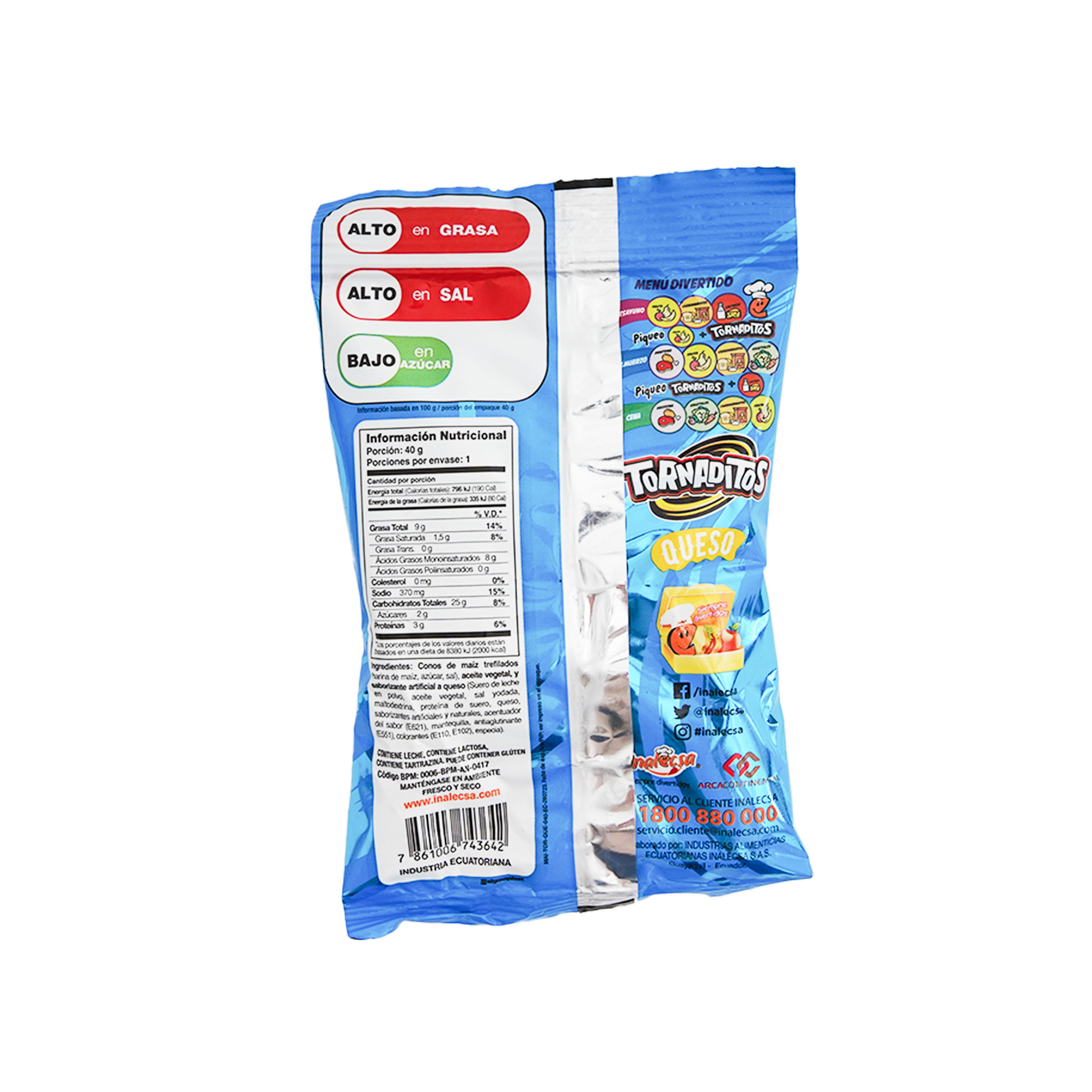 Bocaditos De Maíz TORNADITOS 40 G