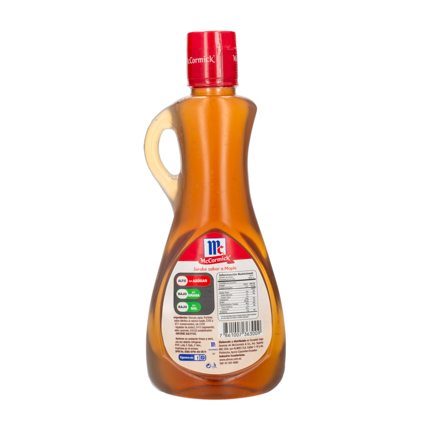 Miel De Maple Original MCCORMICK 312 Ml