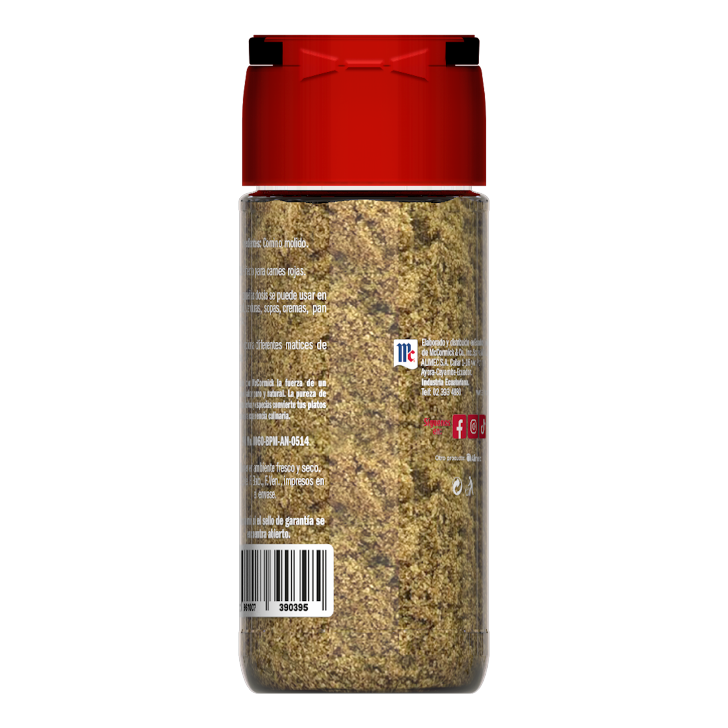 Comino Molido MCCORMICK 55 G