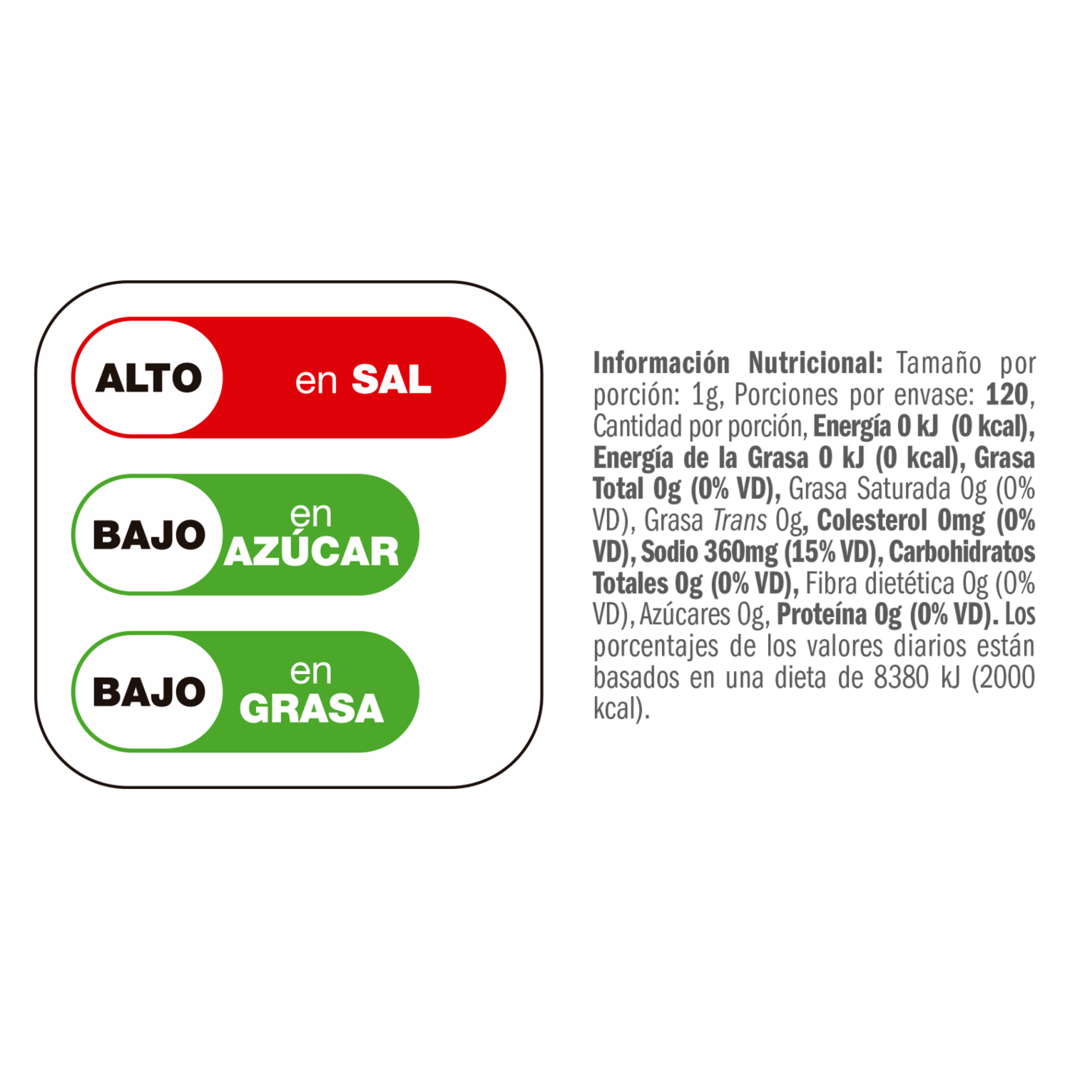Sal De Ajo MCCORMICK 120 G