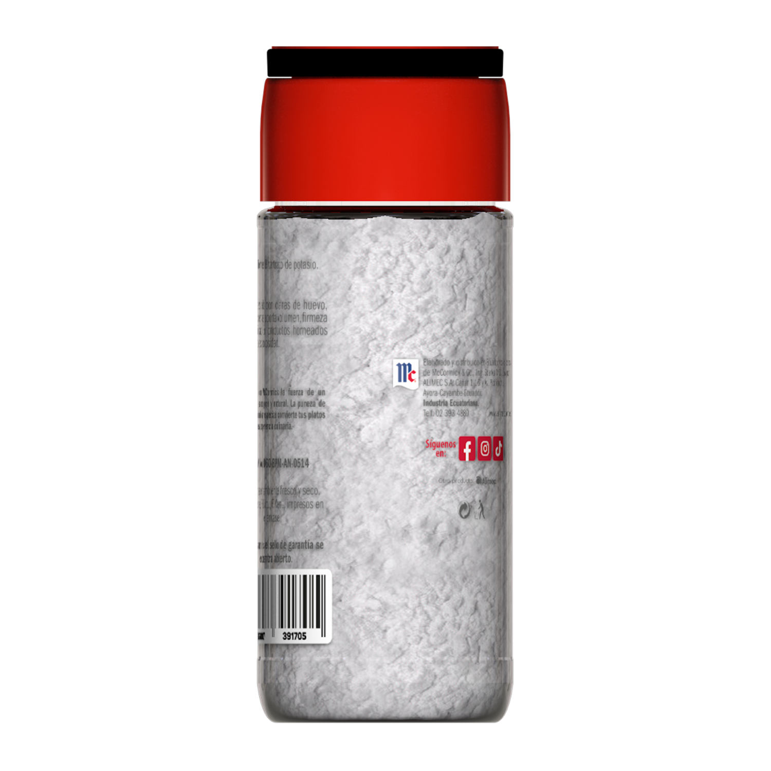 Cremor Tártaro En Frasco MCCORMICK 100 G