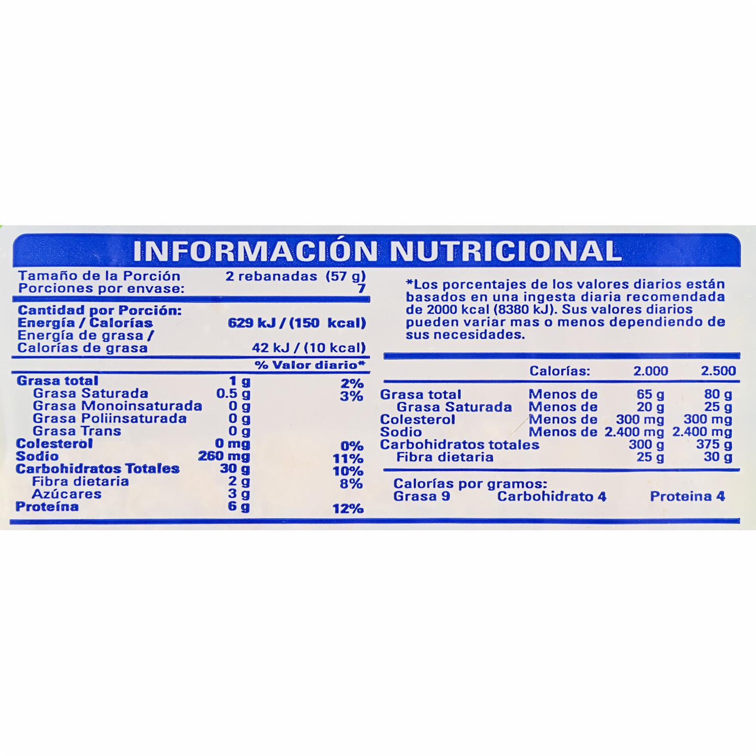 Pan Blanco Cero Cero BIMBO 400 G