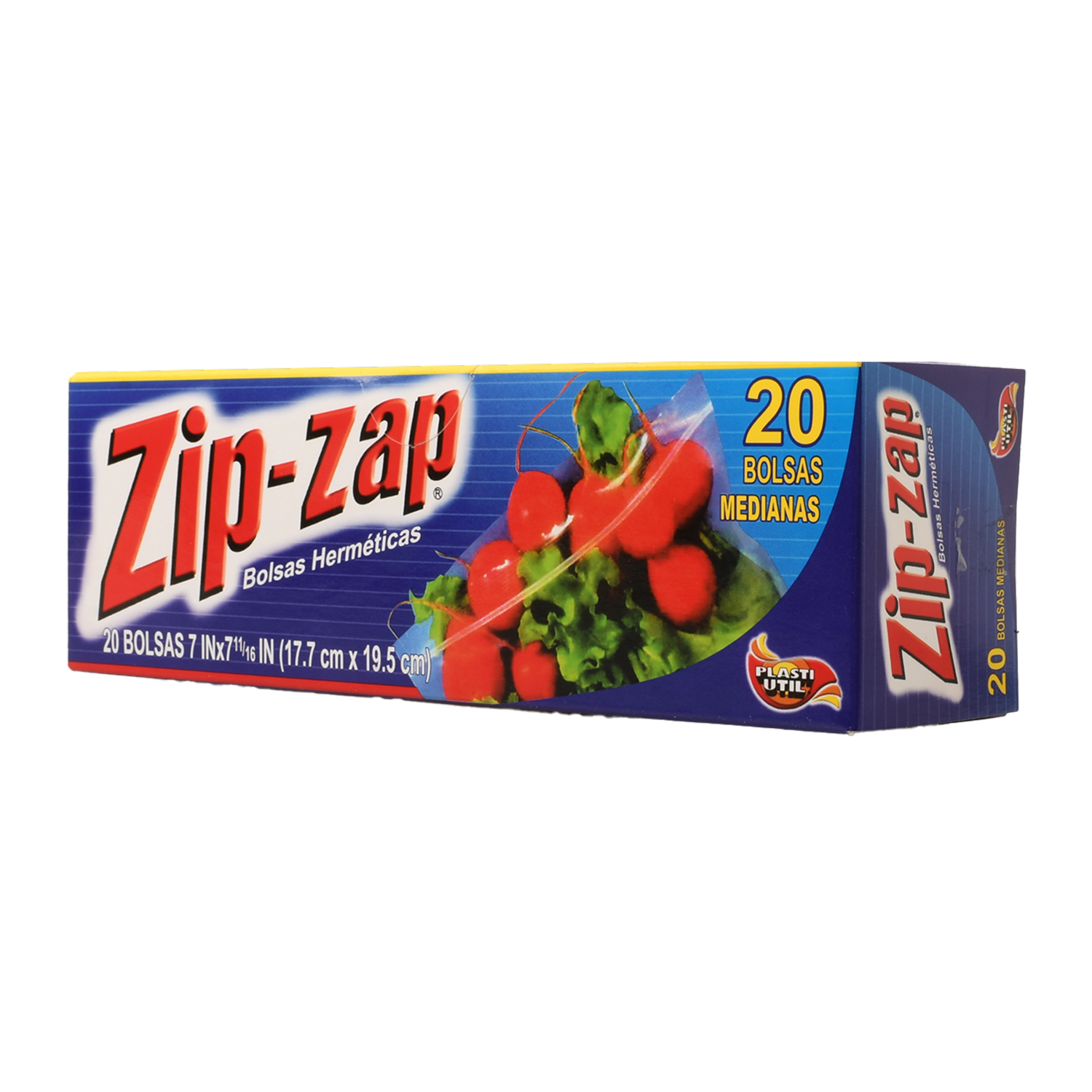 Bolsas De Cierre Medianas ZIP-ZAP 20 Unidades