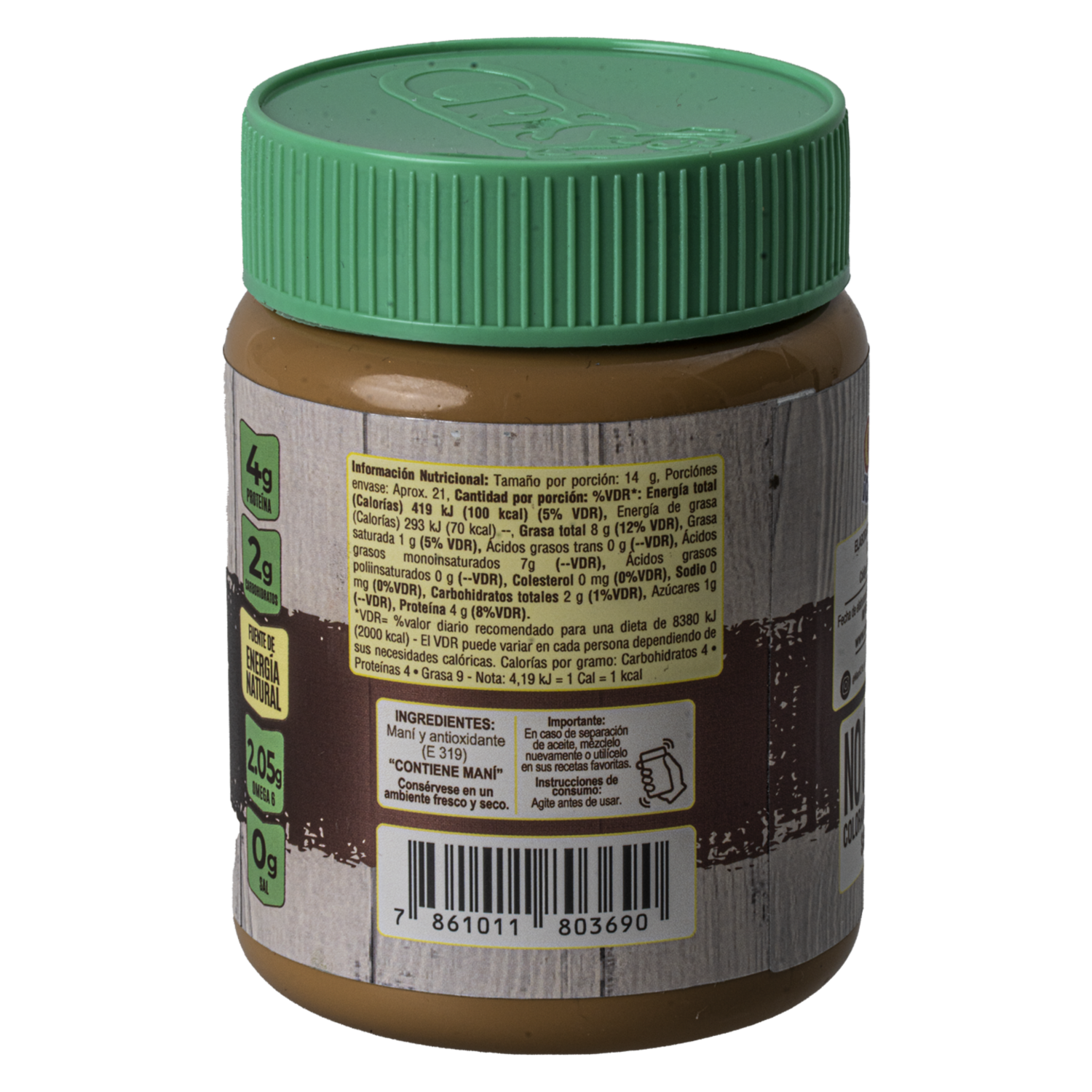 Crema De Maní Natural MANÍ CRIS Pet