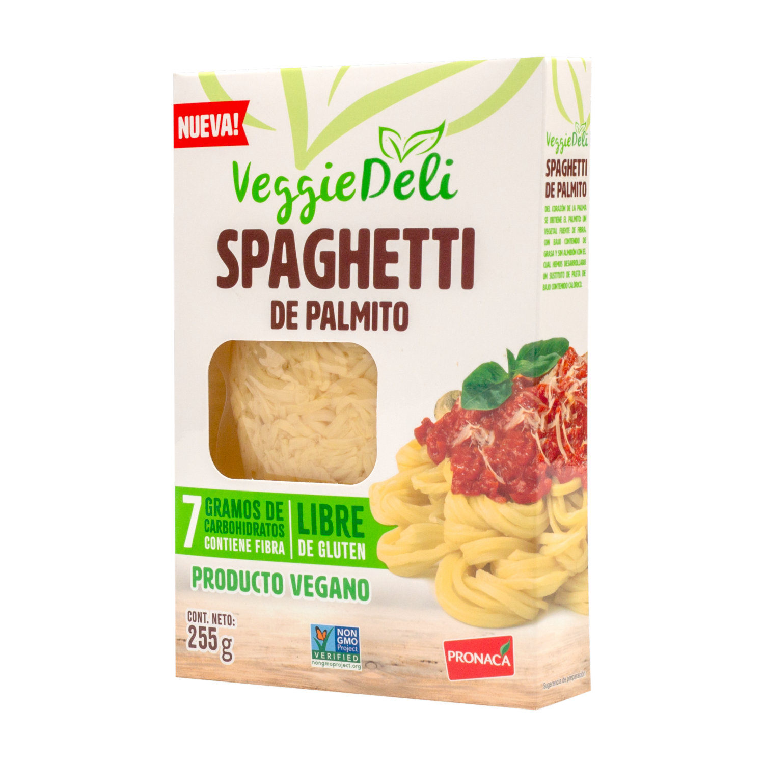 Spaguetti De Palmito VEGGIE DELI 255 G
