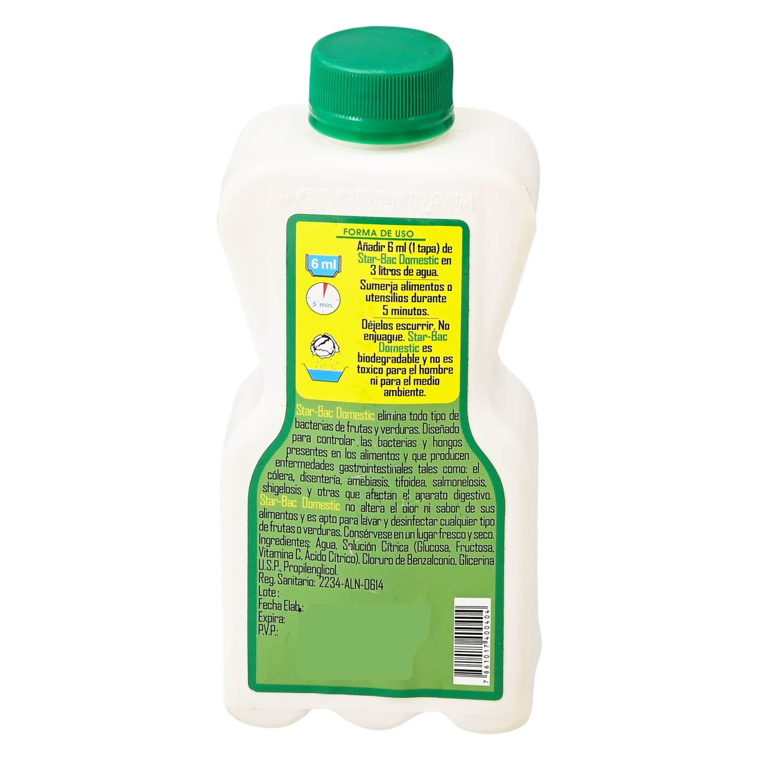 Desinfectante De Frutas STAR-BAC Frasco