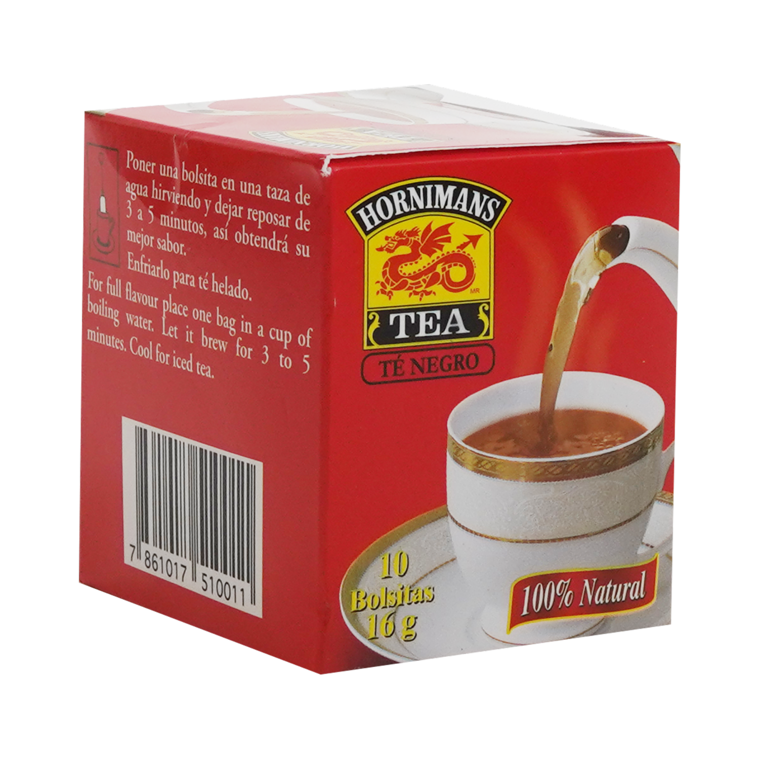 Té Black HORNIMANS 10 X 1.60 G