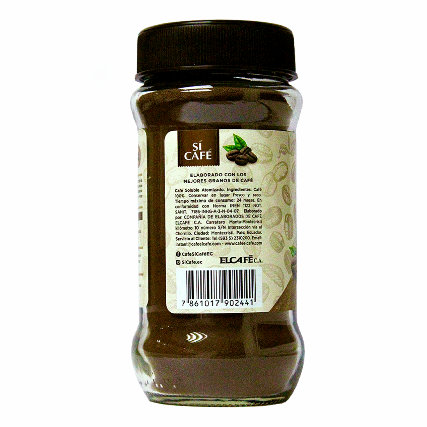 Café Instantáneo Atomizado SÍ CAFÉ 95 G
