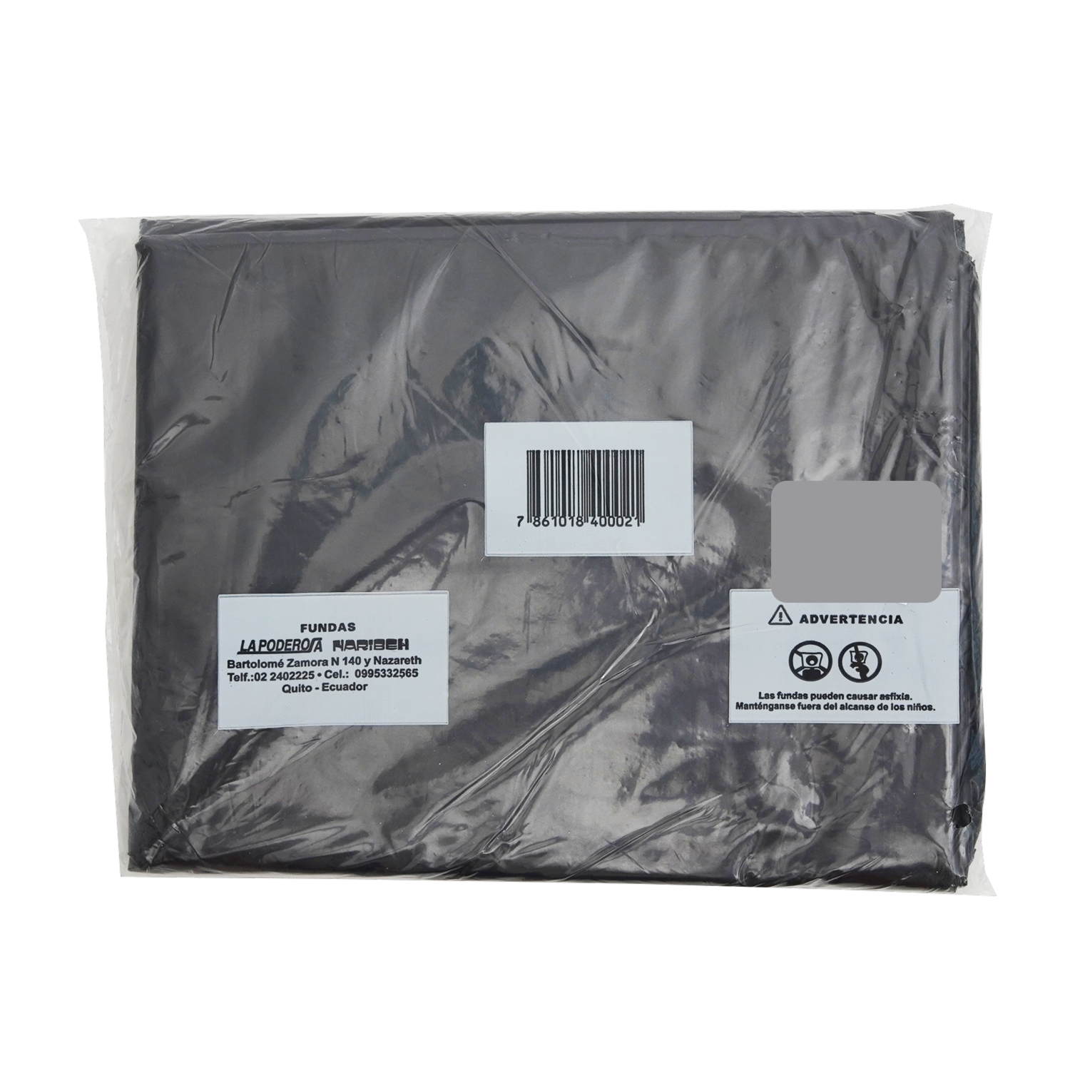 Fundas Para Basura Industriales Negras 29 X 36 Cm NARIBEH 10 Uds