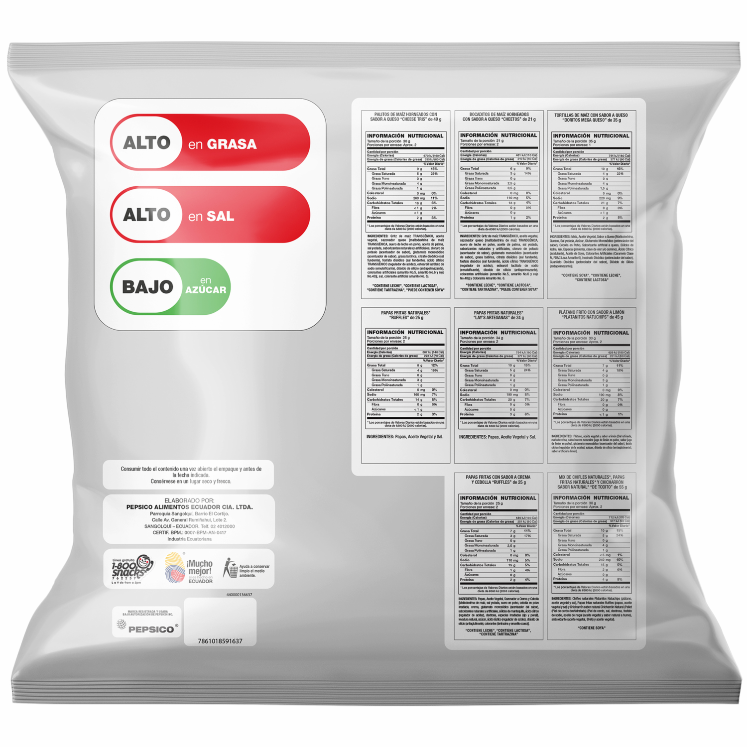 Snacks Super Mix Combo Fiesta COMBO FIESTA 394 G