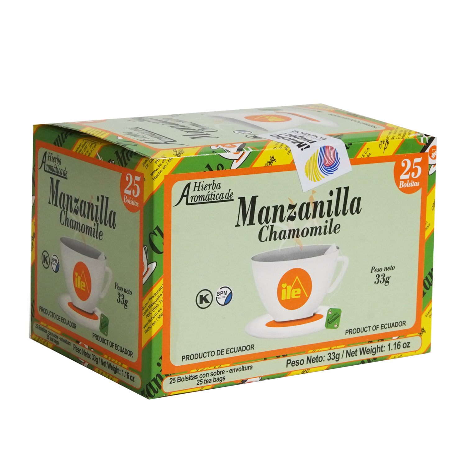 Té De Manzanilla ILE 25 X 1.32 G