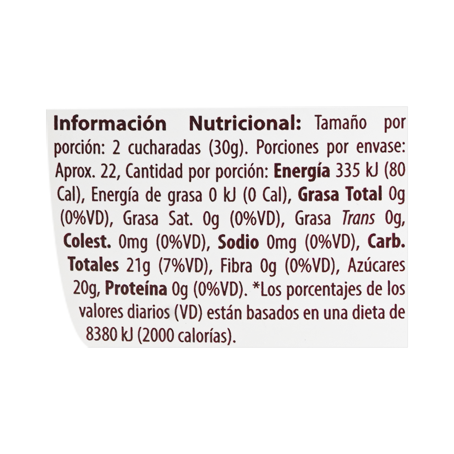 Sirope Sabor A Chocolate MILANO 650 G