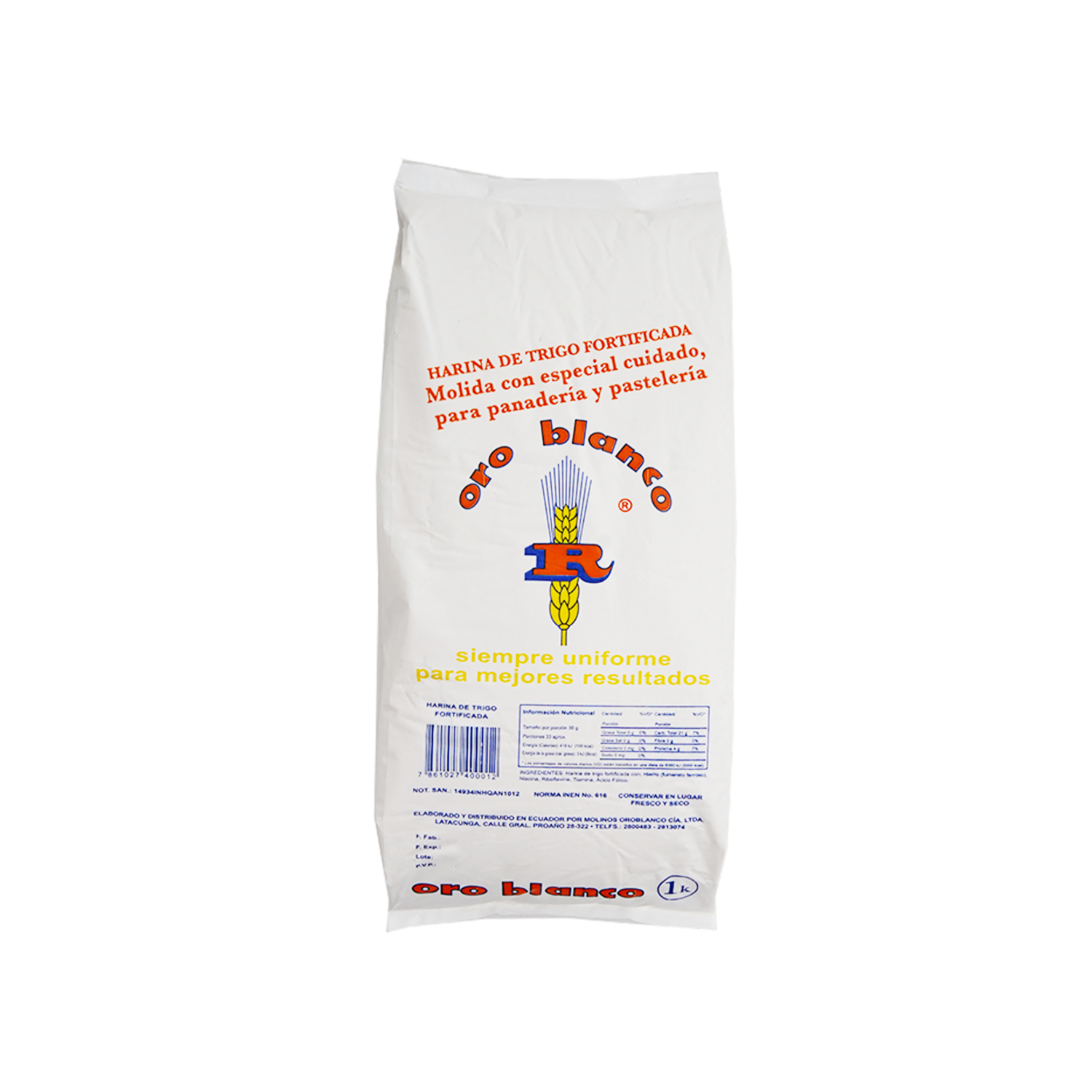 Harina De Trigo ORO BLANCO Funda
