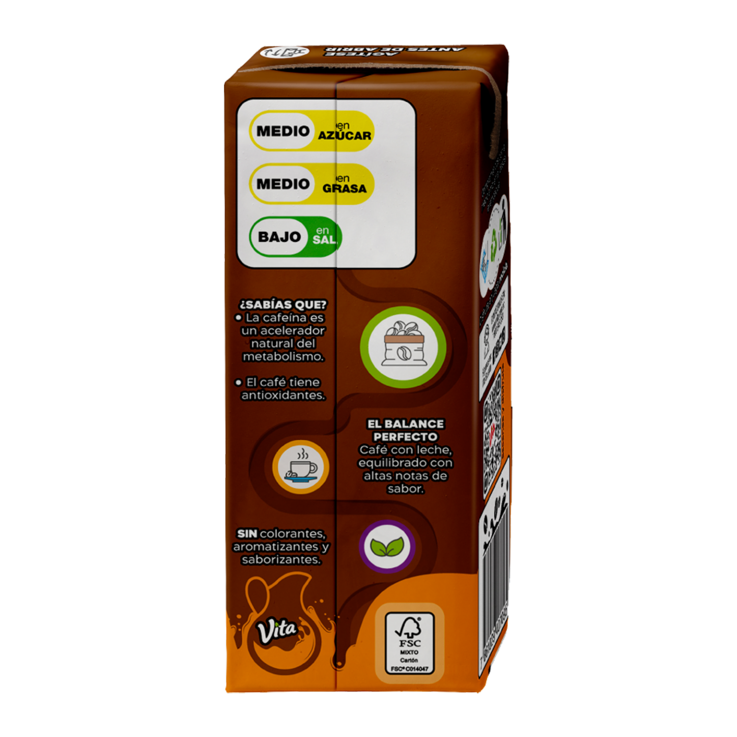 Cappuccino Deslactosado VITA 200 G